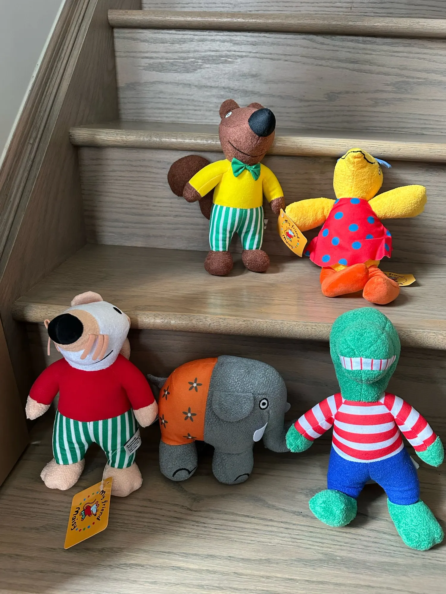 25cm Maisy Mouse Plushie Toy Stuffed Animal Plush Figure Elepant