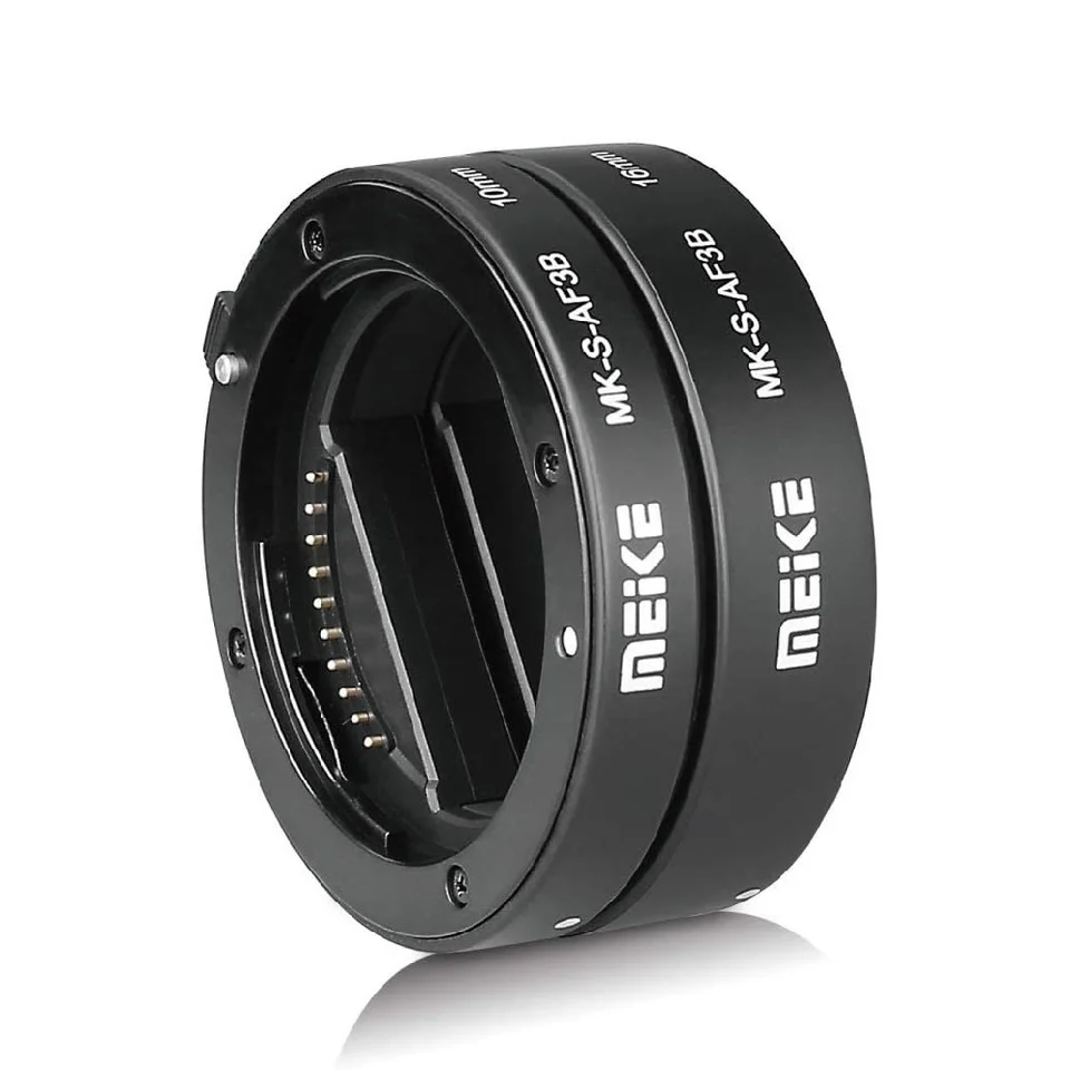 MEIKE MK-S-AF3A 10 en 16mm Macro ringen voor sony E-mount(aps-c) in