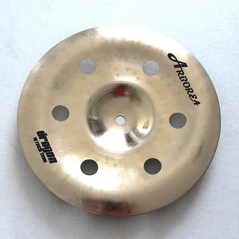 Cymbal Professional Cymbal-Dragon Series 6-12 inch Splash Cymbal Bright Finish Bronze for Arborea ChinaEffects Drum Accessories drum cymbal kit