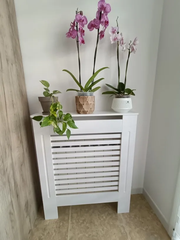 36.2 Inch Tall Large Radiator Cover Horizontal Vertical Cabinet Mdf Grill Shelf S/M/L/XL photo review