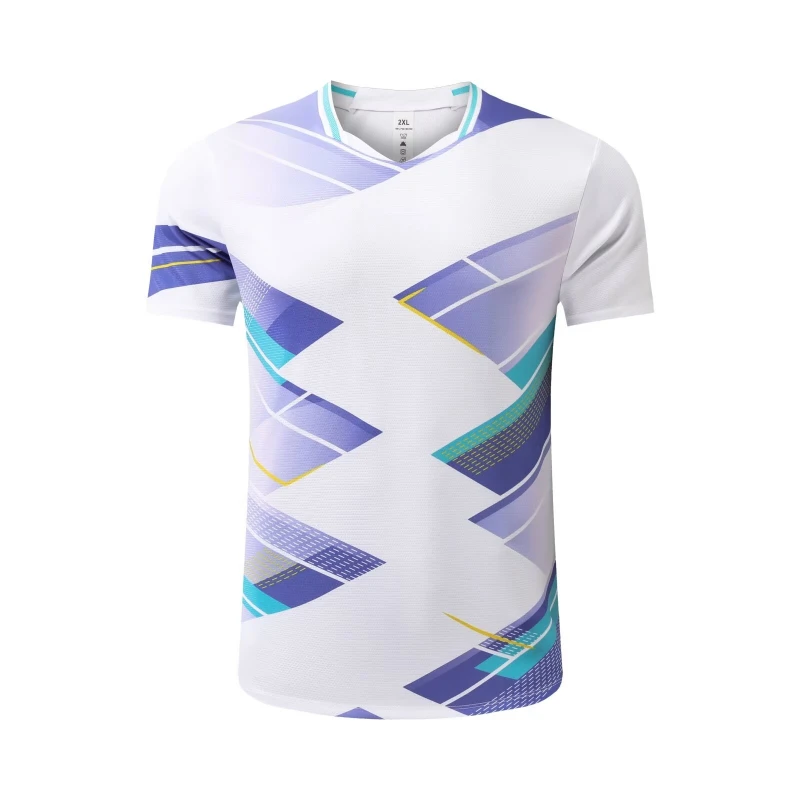 New Badminton Tennis Clothes Men Women Sports T-shirt Short Sleeve Comfortable Breathable Sweat-absorbent Quick-drying