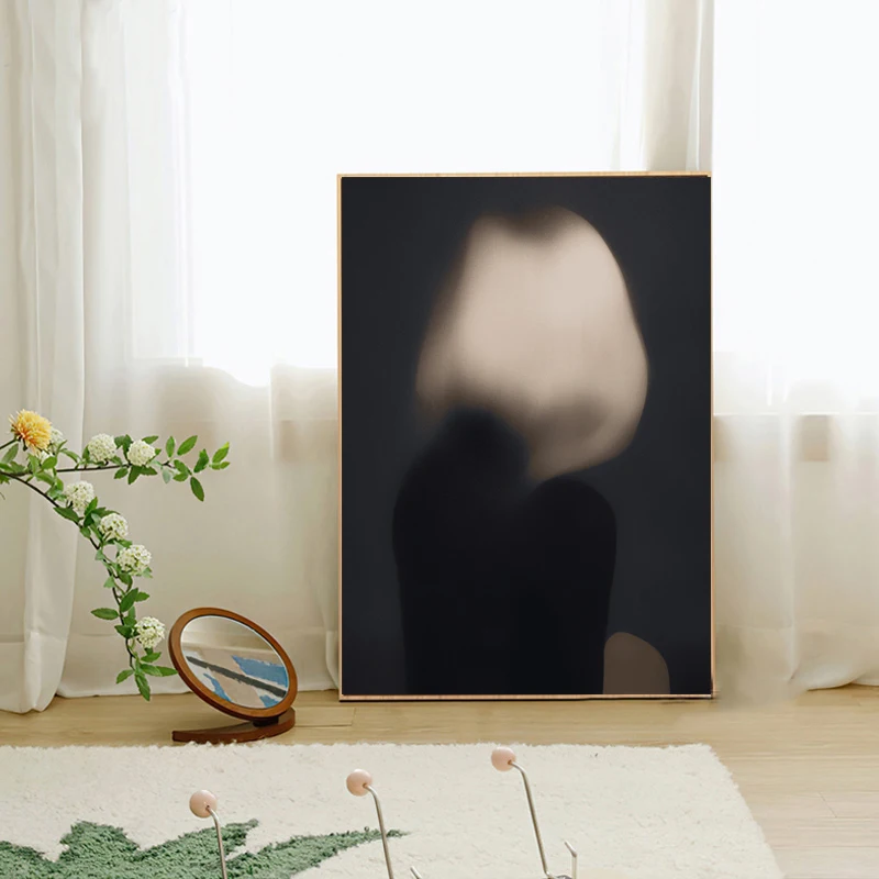 Abstract Woman Vaghe Portrait Wall Art Canvas Painting Modern Wonder Picture Print For Living Room Home Decor Nordic Poster