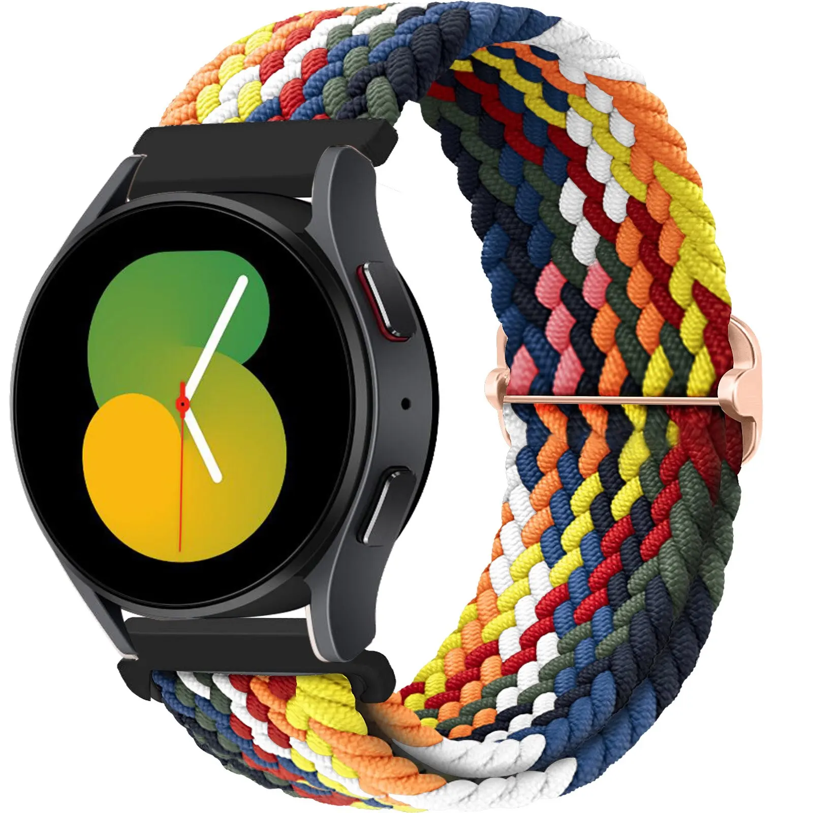 Braided Solo Loop Bracelet Strap - 20mm/22mm Band