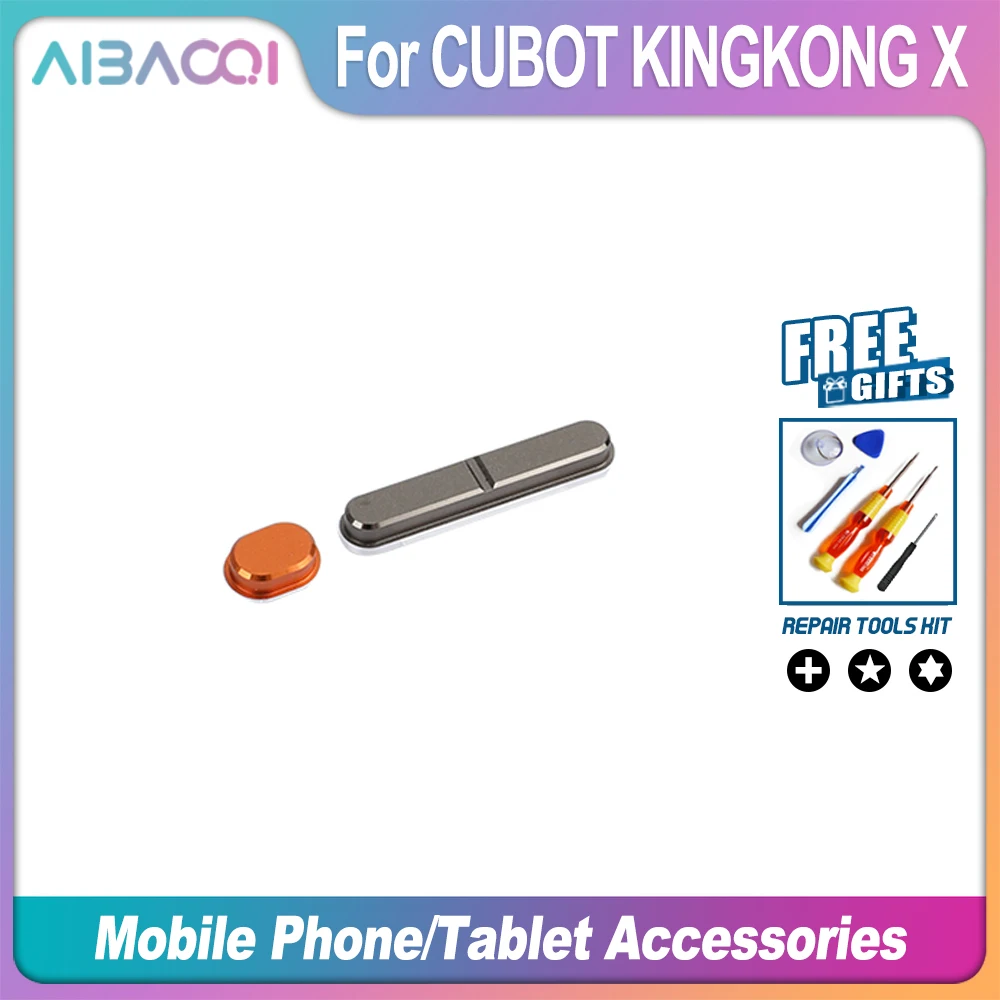 AiBaoQi New Power on/off + Volume Button Key up/down Button Key For Cubot Tab 20 Kingkong X Perfect Replacement Parts