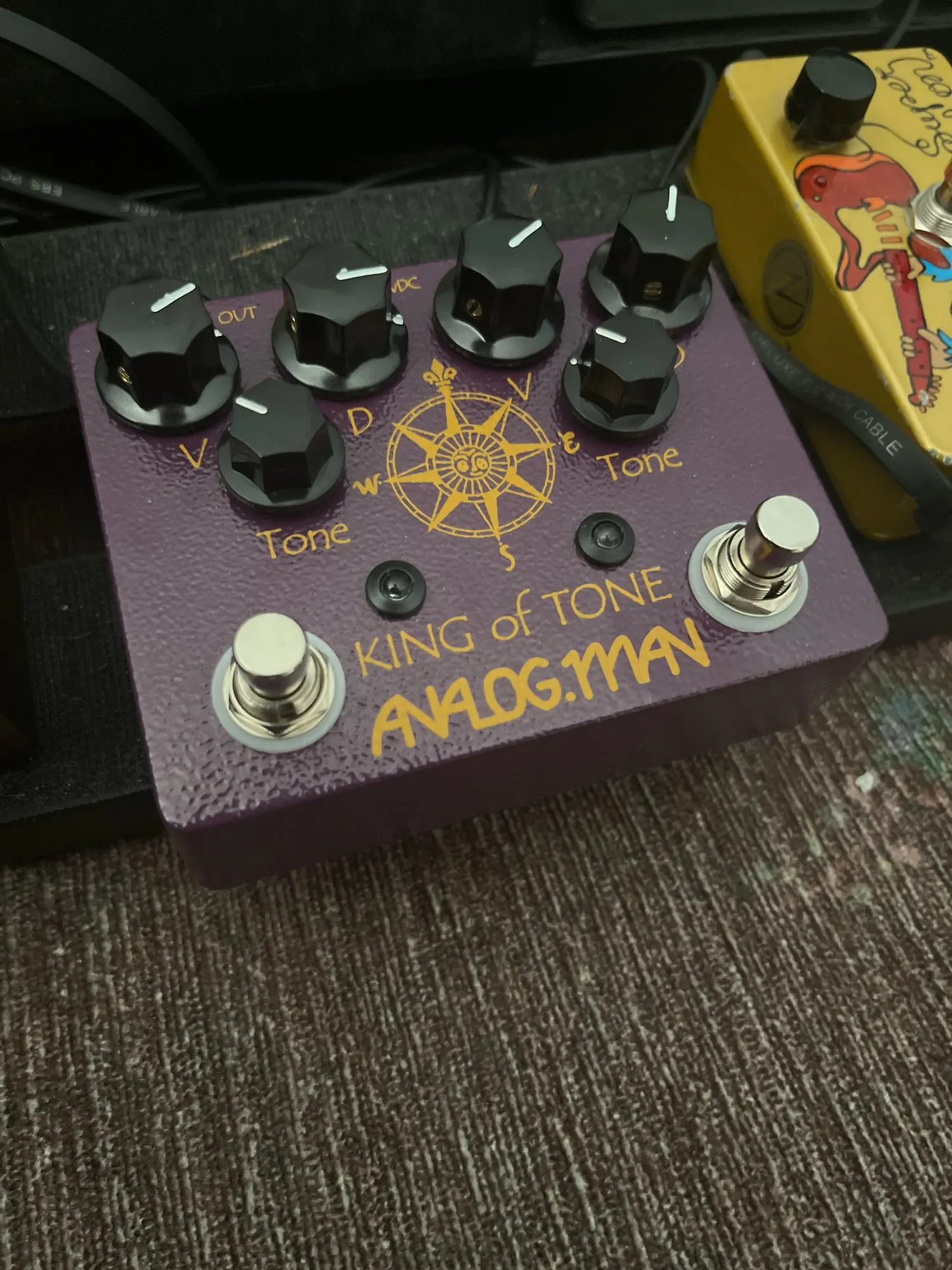 LY-ROCK Rock Electric Guitar Super Sun Face King of TONE Highest