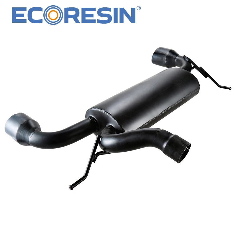 For Wrangler Jeep 2007-JK 4*4 Jeep Exhaust Pipe Muffler System Matte Black Auto Parts Accessories Sahare Rubicon