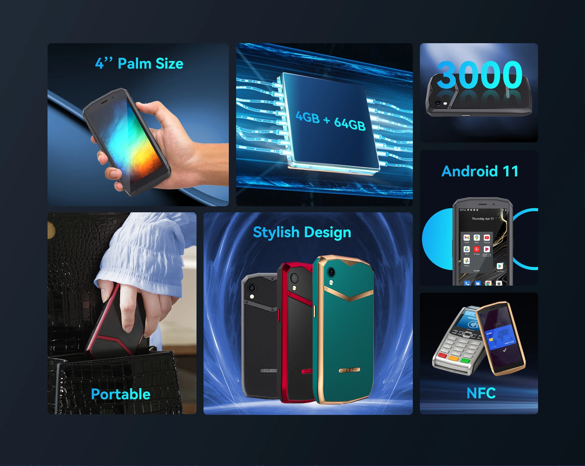 Купить Смартфон Cubot Pocket 4