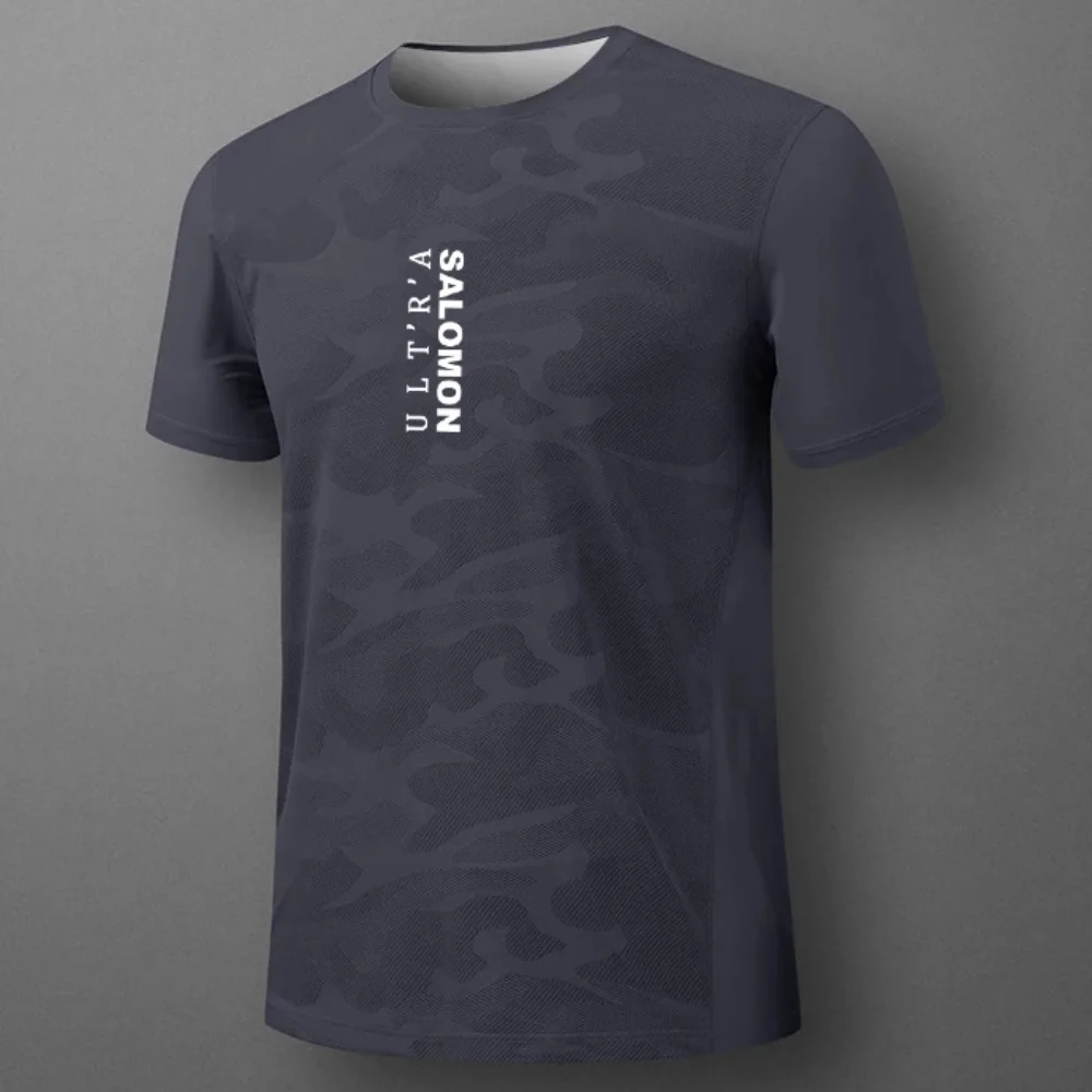 Men’s T-Shirt Badminton Quick Drying Men Boxing Training Short Sleeve Sport Shirts Running T-shirts Oversized Man Clothing Tops