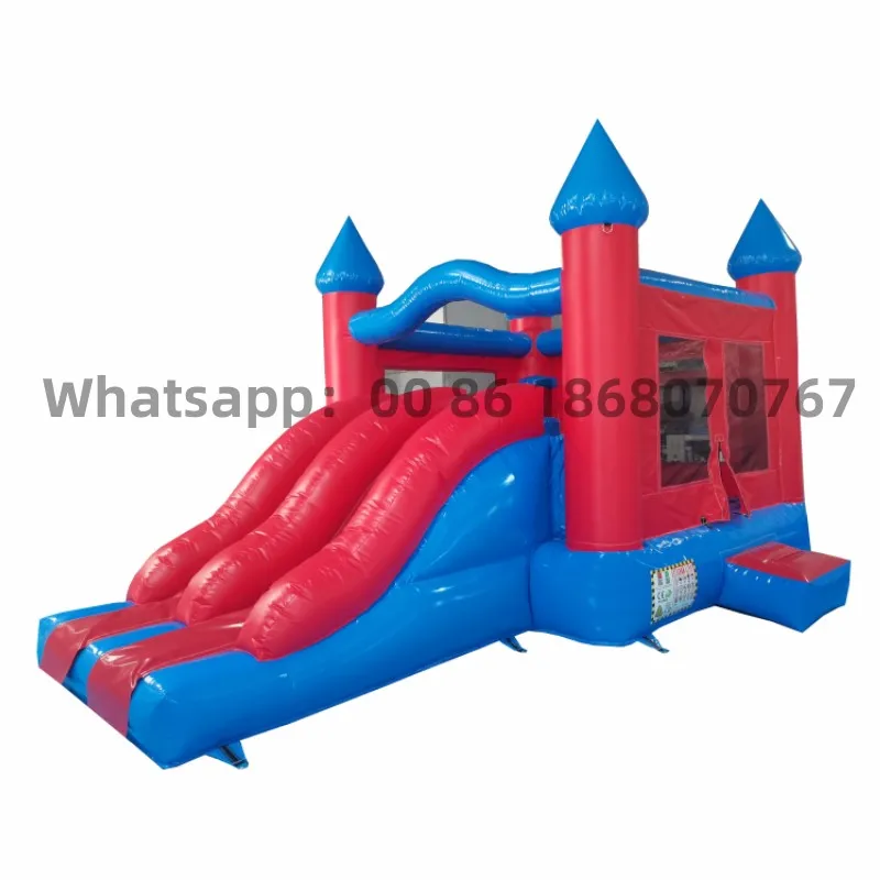 

Commercial hot-selling PVC large indoor and outdoor inflatable slide castle trampoline combination YLY-055