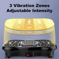 Whole Body Vibration Plate Fat Burning Machine Bluetooth LCD Home Exercise Equipment with Remote Control for Weight Loss Fitness 2