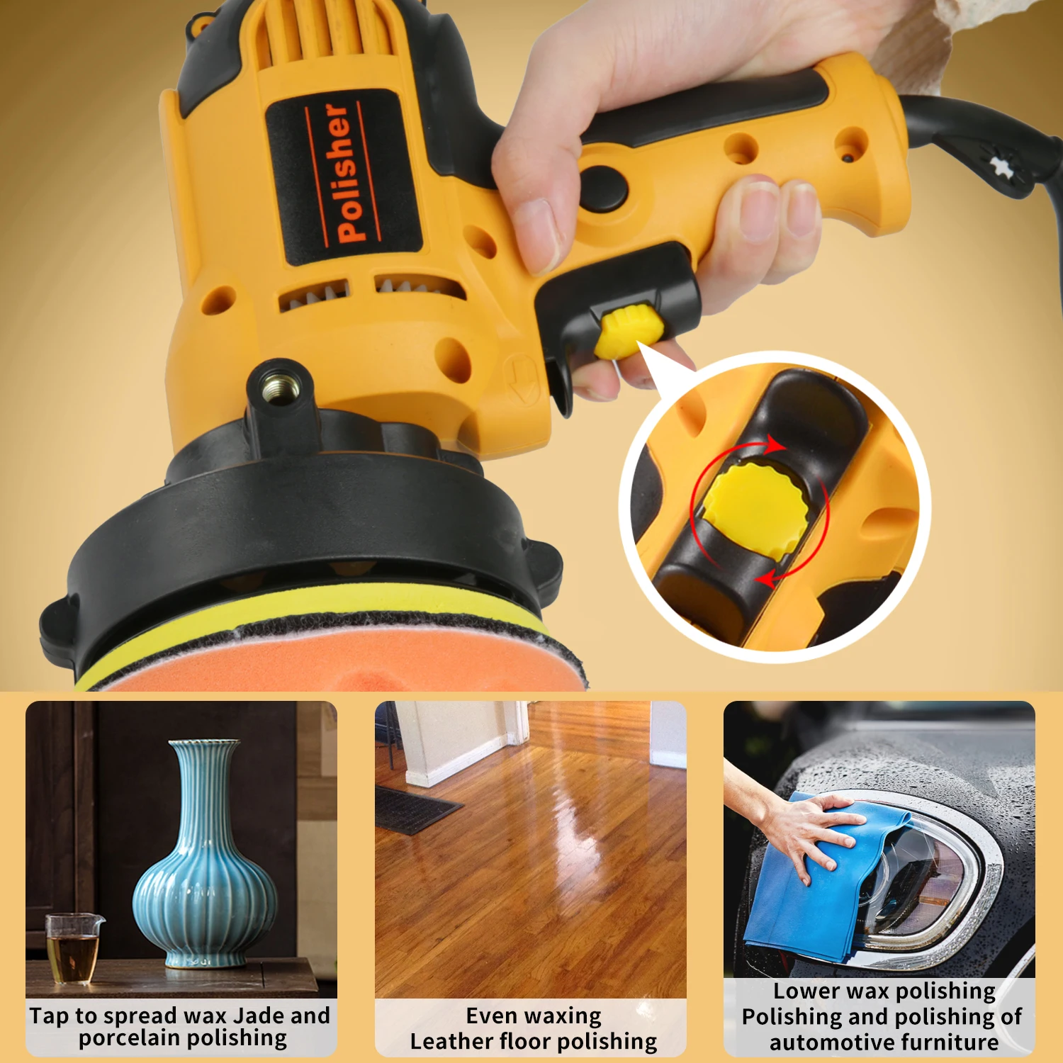 polisher speed control detail