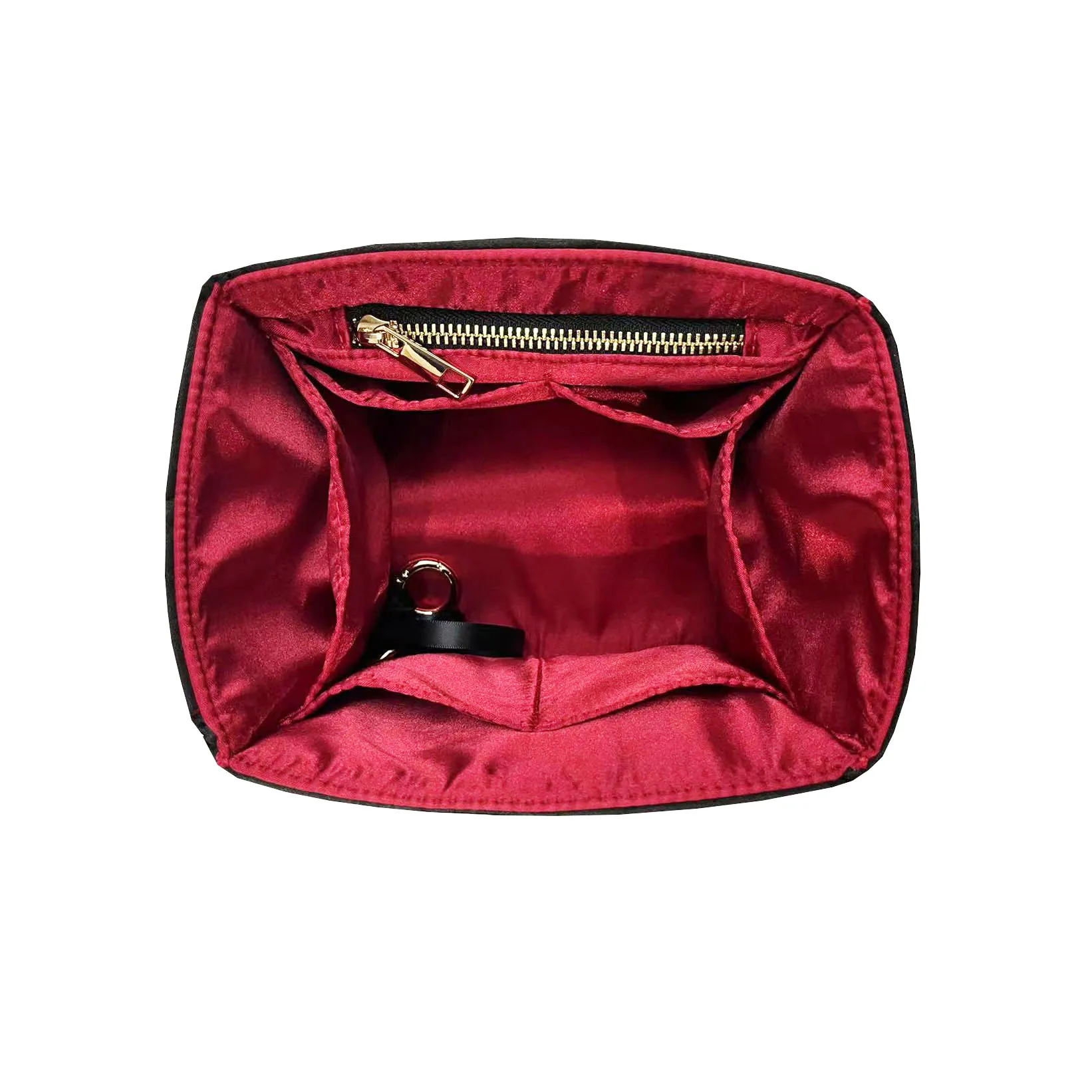 For Picotin 18 22 26 Insert Bags Organizer Makeup Handbag Organize Inner Purse Portable base shaper Premium Silky(Handmade） 3