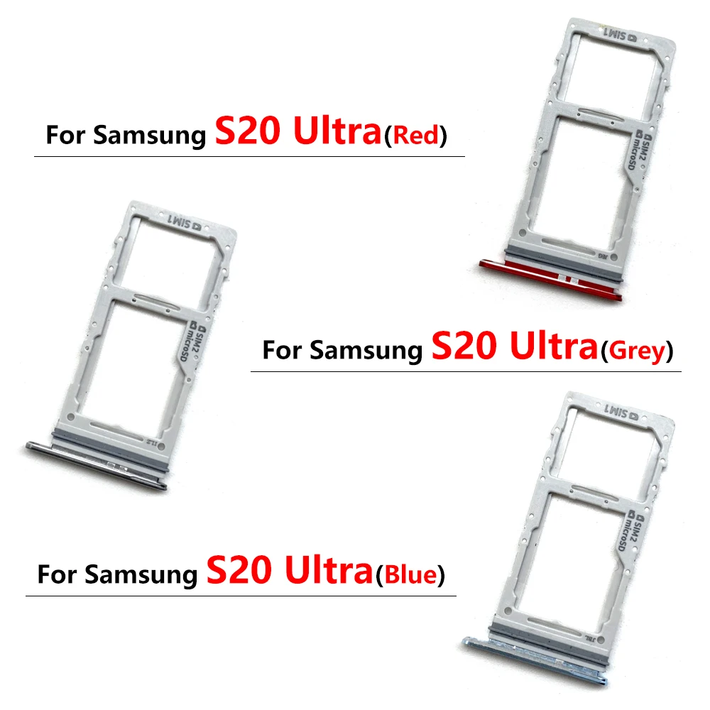 Sim Card Tray Sd Card For Samsung S20 Plus SIM Card Slot Tray For