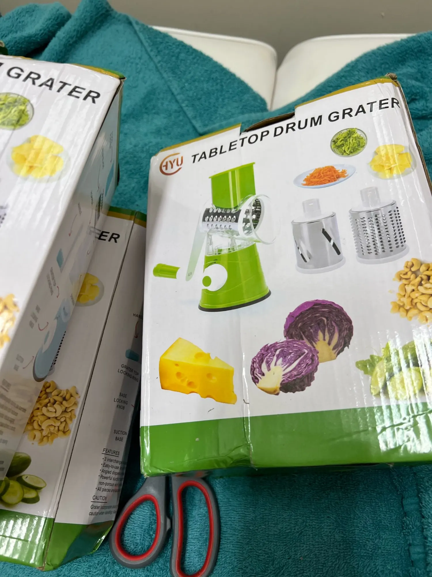 Multifunktionell Roller Grönsaksskärare Handvev Hem Kök Strimlare Potatisrivjärn photo review
