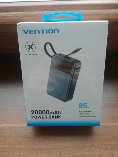 Nobis Batterie Externe 20000mAh Power Bank 45W Chargeur Externe Portable USB-C In & Out Charge