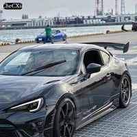 Spoiler Wings For Toyota GT GR 86 Subaru BRZ 2012-2024 Glossy Black Carbon Fiber Look ABS Universal Rear Wing Car Accessories 6