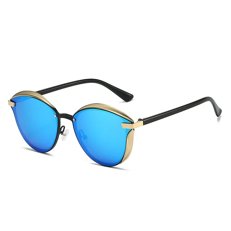 Women's Luxury Polarized Cat Eye Sunglasses - Mirror Lens UV Protection