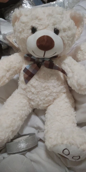 Cute Teddy Bear Plush Pillow photo review