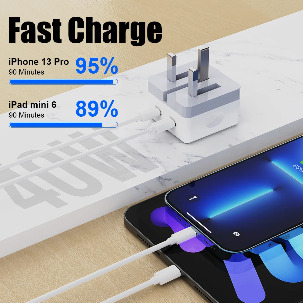 apple super fast charging plug