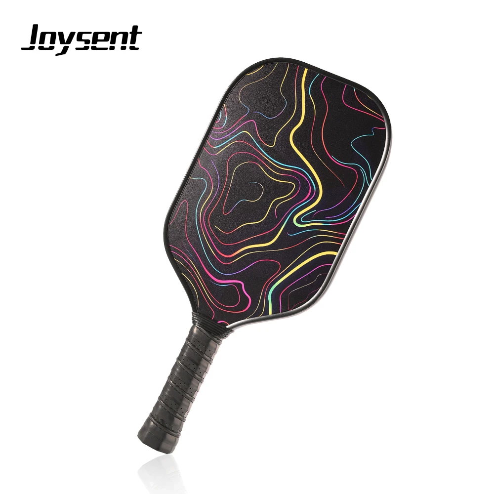 Joysent Pickleball Paddle Thermoformed T700 Or T300 Carbon Fiber Smooth-faced Control With Foam Edge PP Honeycomb 16mm Gen-2