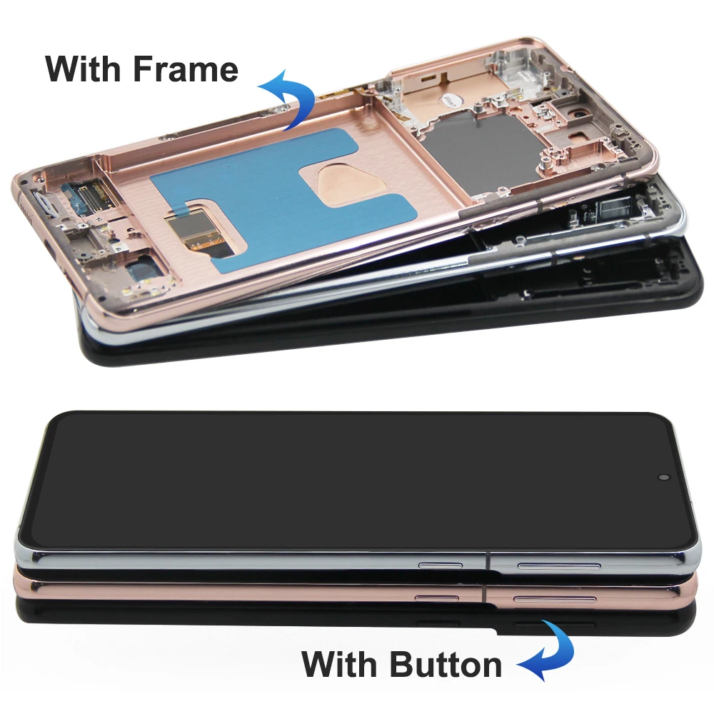 Ｚ S21 ÷ Ƹ ũ, Ｚ S21 + 5G G996B LCD ÷,  ġ ũ, Ｚ S21 G991B ÷̿  