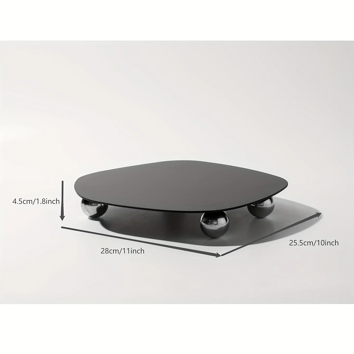 Irregular Shape Acrylic Tray Aromatherapy Perfume Jewelry Organizer Display Tray Light Luxury High-end Home Decor Ornament 5
