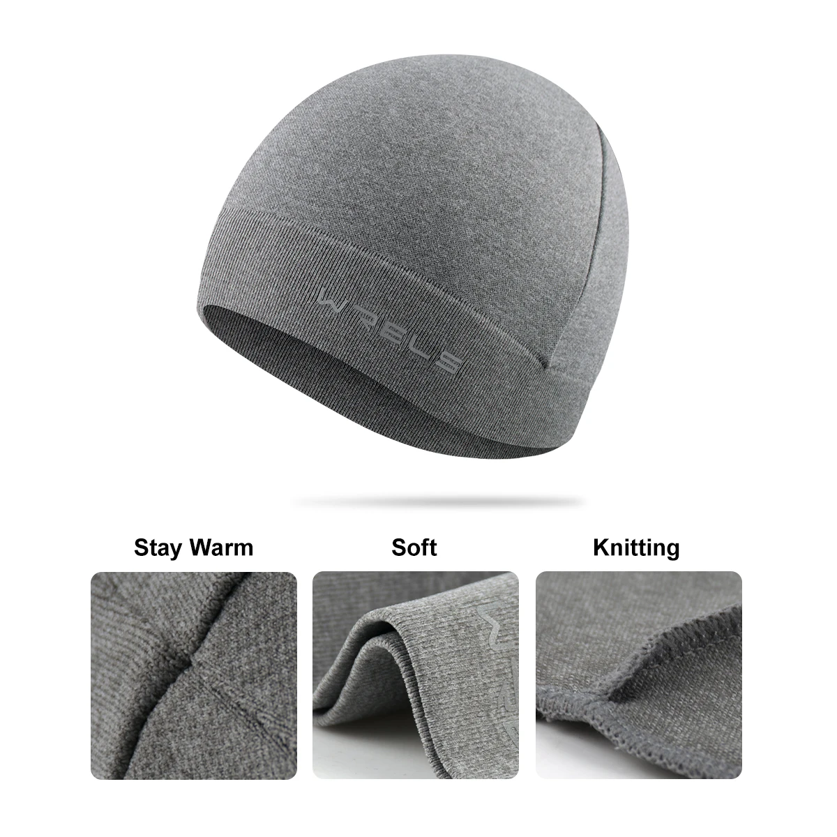1pc Winter Warm Running Sports Hat for Men and Women Soft Eastic Fitness Hiking Windproof Hat 2