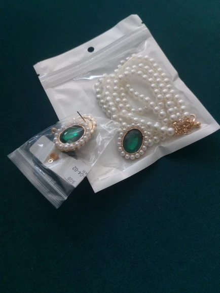 Vintage Double Layer Pearl Necklace photo review