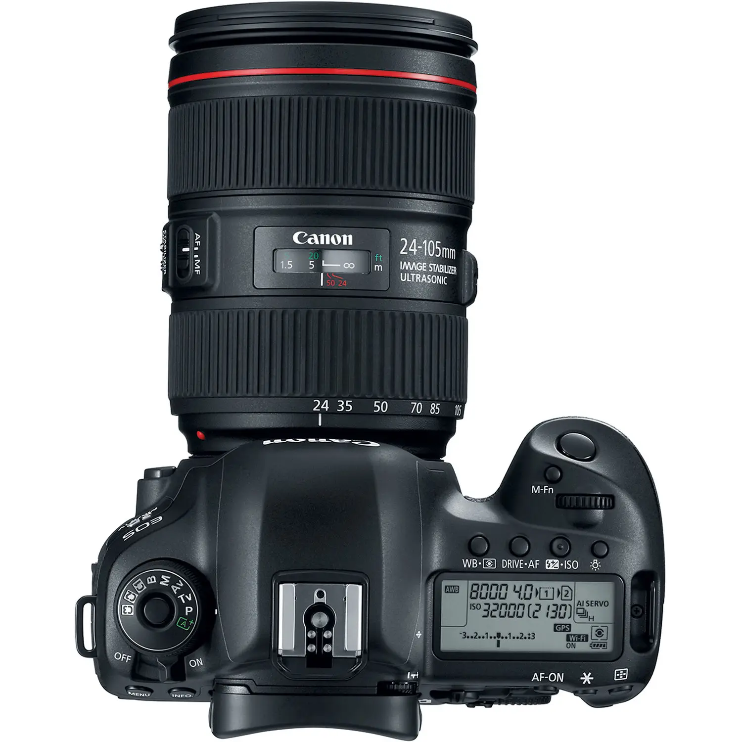 캐논 EOS 5D 마크 IV DSLR 카메라, 24-105mm f/4L II 렌즈 포함