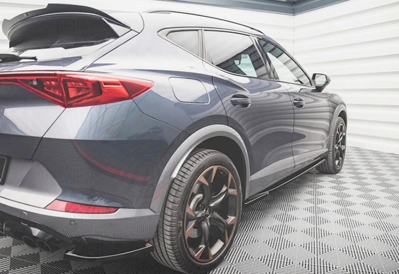 

Удлинитель боковой юбки для форментора Cupra, черная боковая юбка пианино