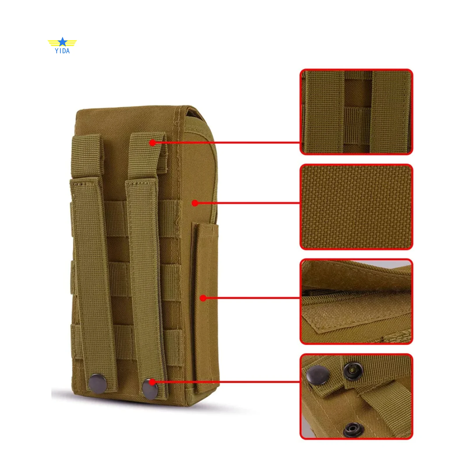 Nylon Tactical Vest Mag Pouch for Hunting and Outdoor Activities