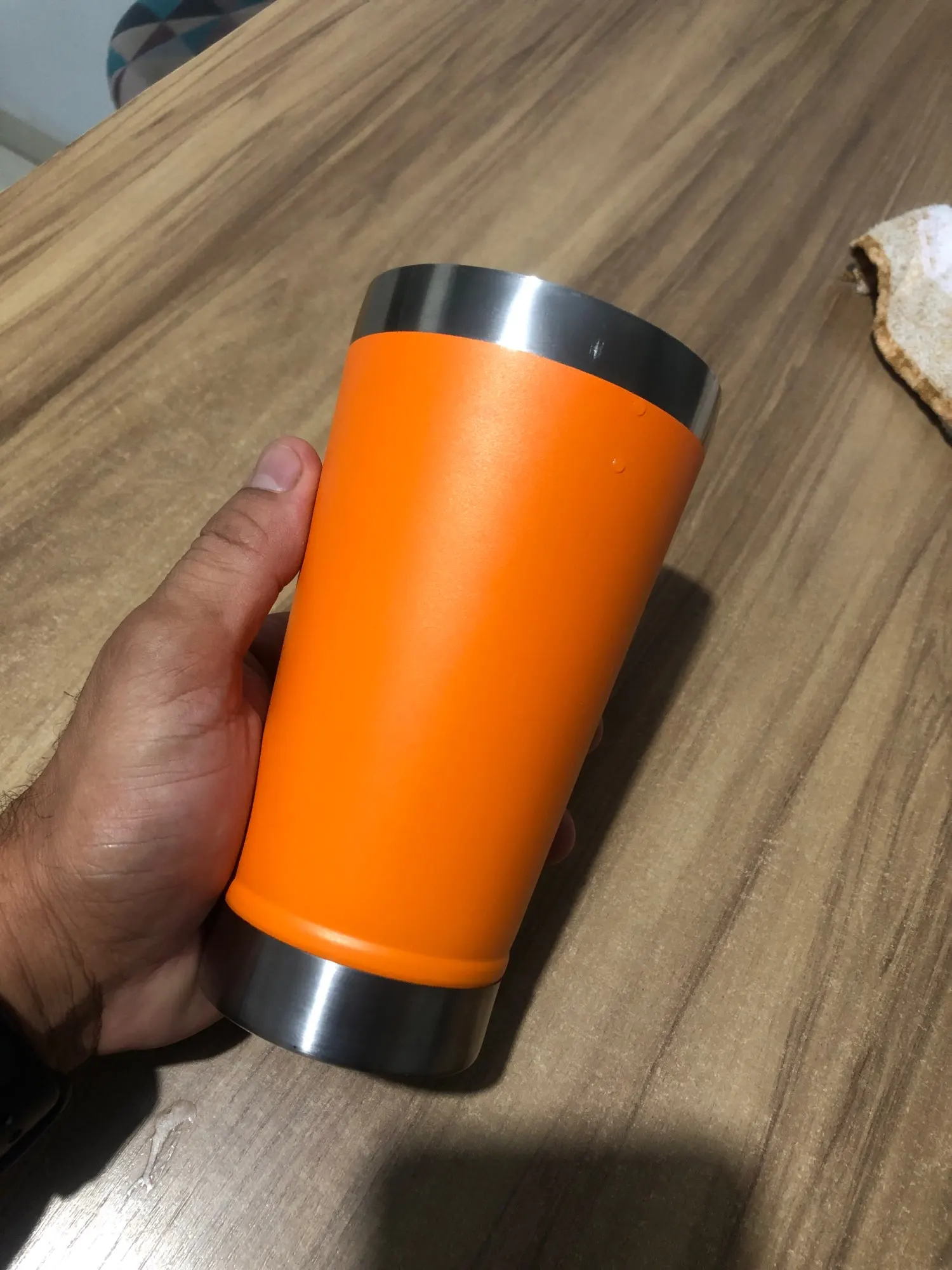 Copo Térmico 473ml COM TAMPA E Abridor Inox Para Quente e Gelado photo review