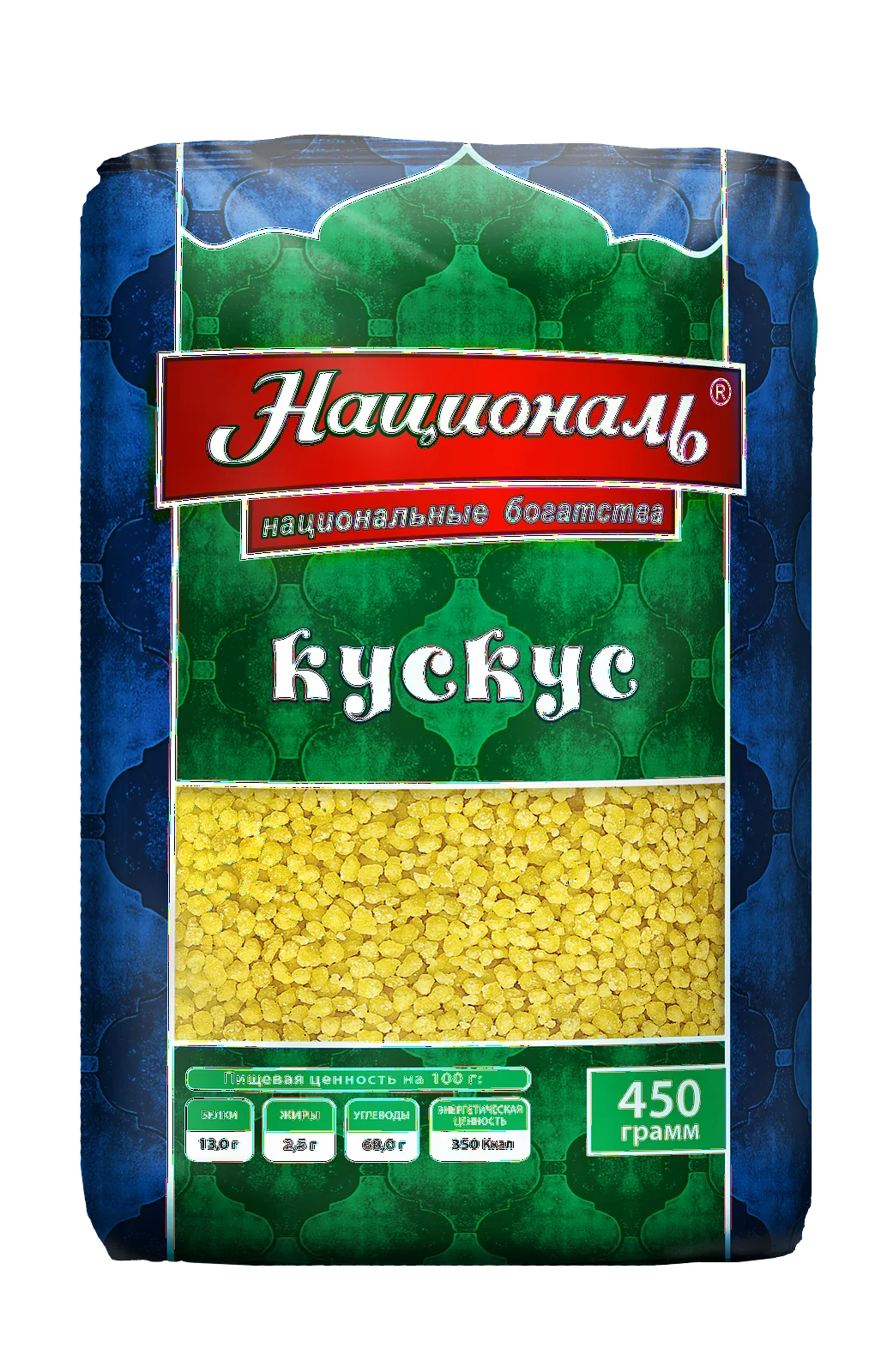 6 штук Кускус пшеничный Националь