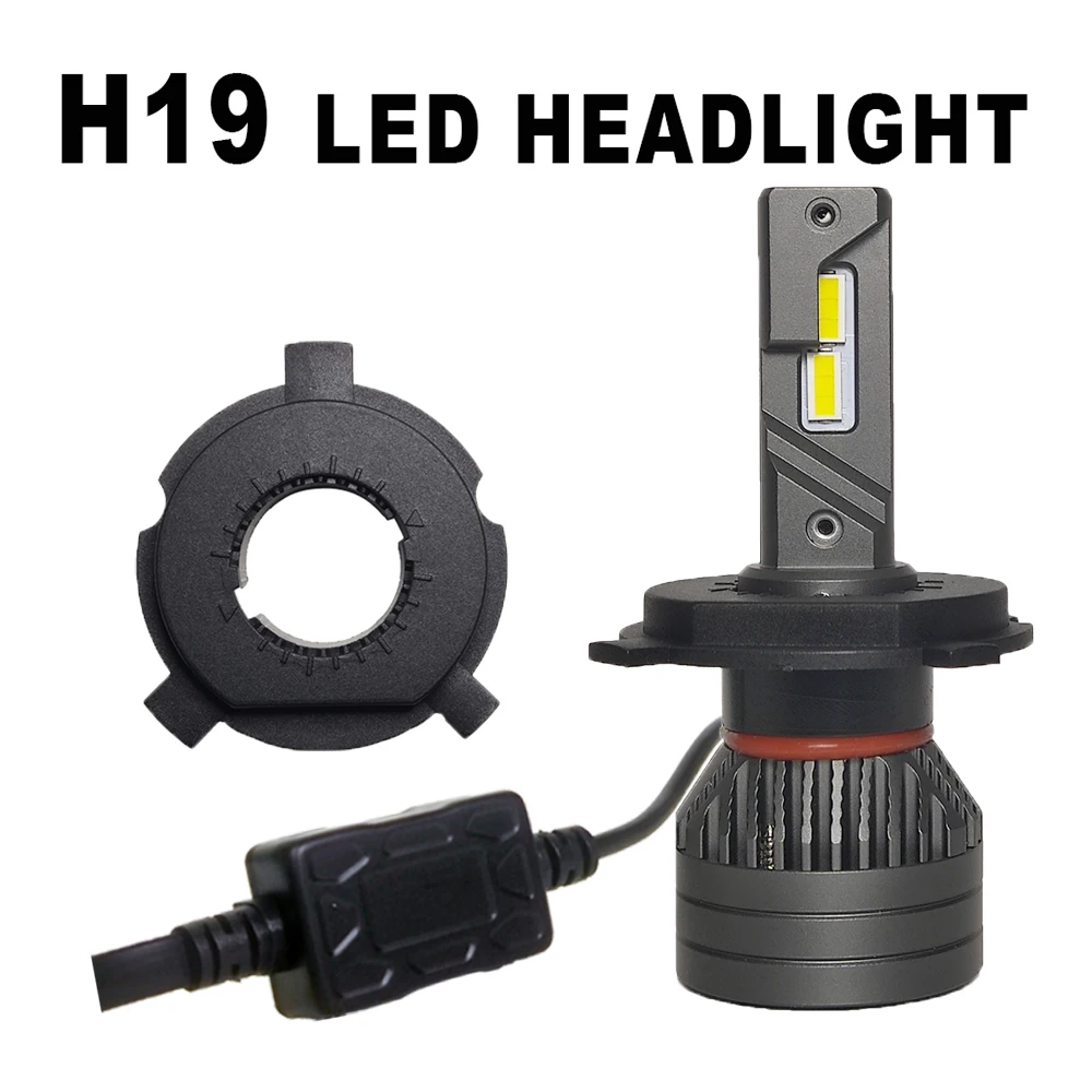 JEXITO H19 Led Headlight 10000LM 6000K Led bulb Fit for hyundai scoket KIA High Power h19 lamp 9-24V Canbus Auto Fog light