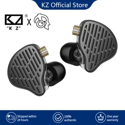 KZ x HBB PR2 In-Ear Metal Earphones Planar Magnetic Driver IEM HIFI Headphones Monitor Earbuds Bass Sport Headset