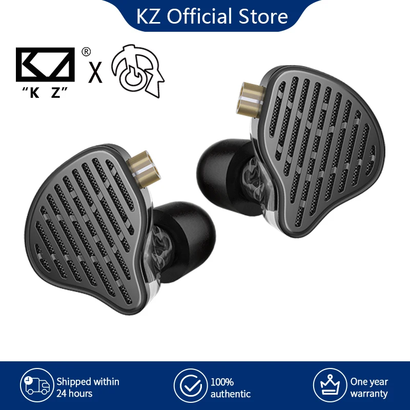 KZ PR3-auriculares intrauditivos con cable, dispositivo de audio con  controlador plano de 13,2 MM, HiFi, Monitor de graves, Deportivos -  AliExpress