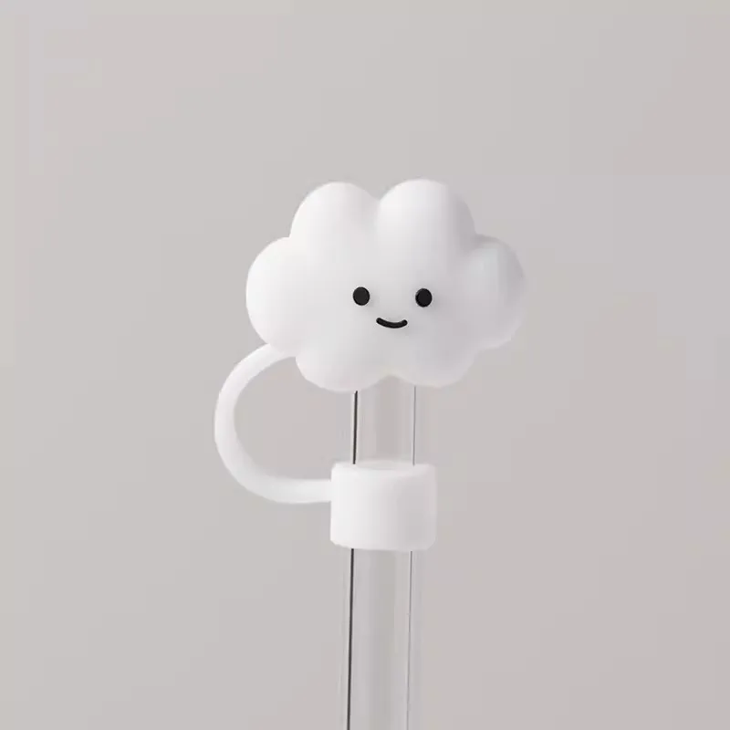 Bouchon Anti-fuite Bouchon De Paille En Silicone Pour Stanly Cup Motif Fleurs 1059105