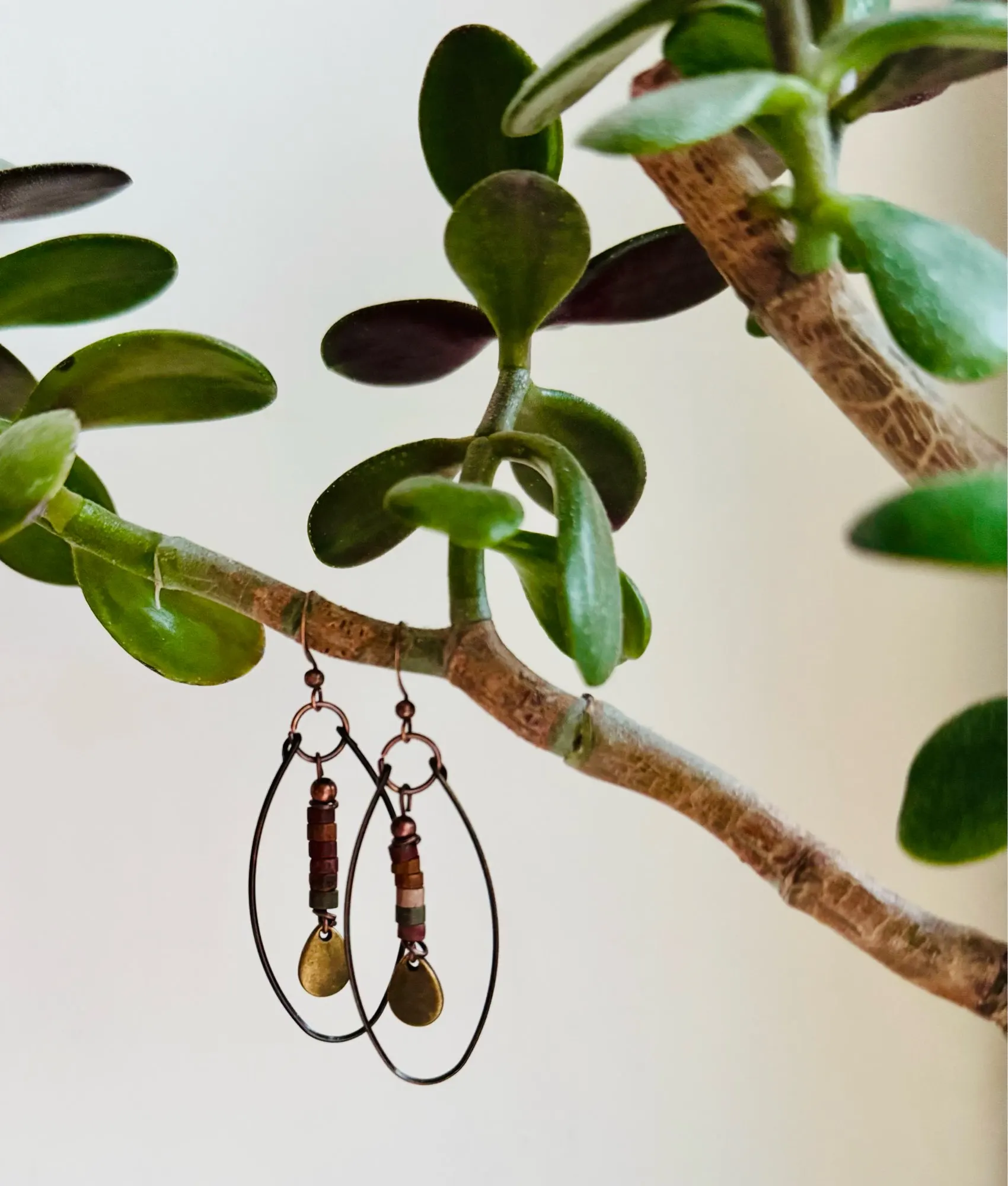 Earth Harmony Drop Earrings | Mindful Jewellery by Spencer Vibes photo review