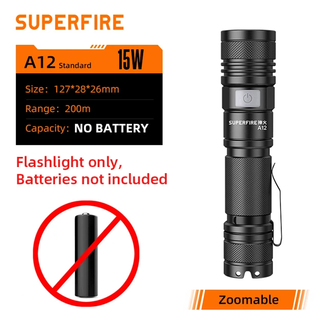 A12-only flashlight