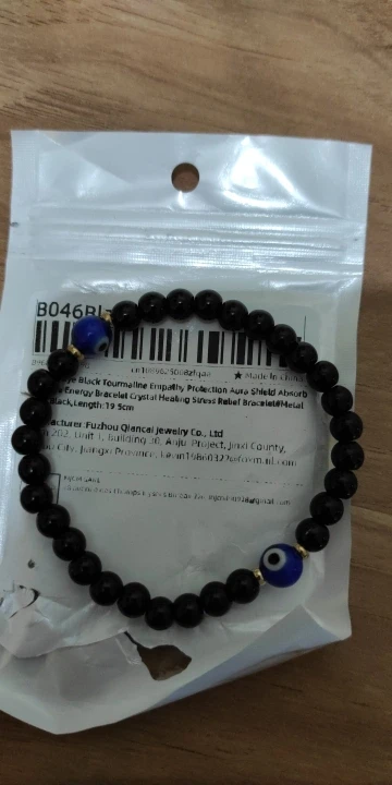 Evil Eye Black Tourmaline Bracelet | Mindful Protection Jewellery photo review