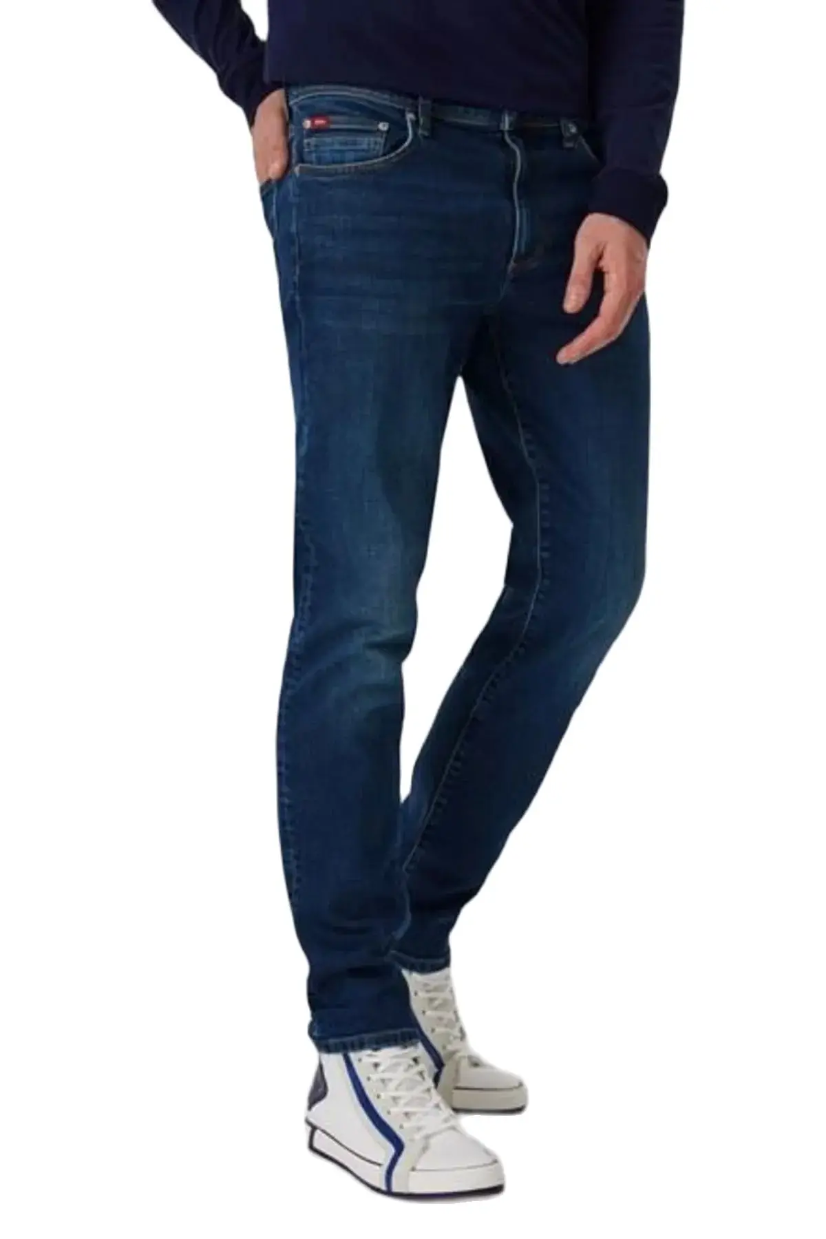 Lee Cooper Jagger Men's Jeans, Slim Straight New Season Quality Denim Men Trausers, Casual Men Jeans Daily Comfort Tough
