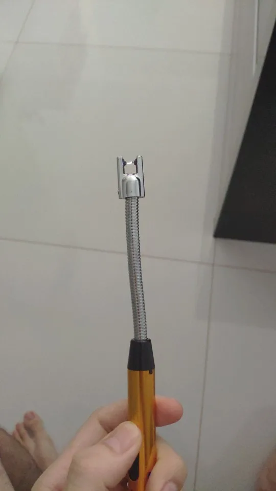 Acendedor Fogão Churrasqueira Isqueiro Eletrônico Recarregável USB - Neverdie Store photo review