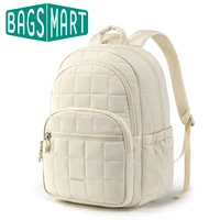 BAGSMART 15.6 Inch Laptop Backpack Waterproof Backpack for Women Fashion Bags for Teenage Girls Cute School Bag Large Female Bag 1