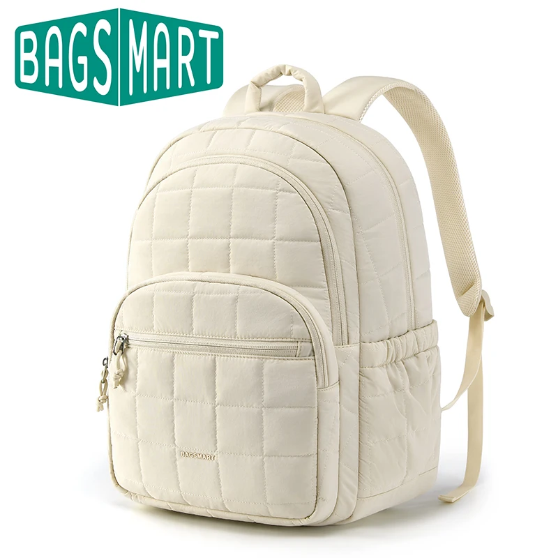 BAGSMART Women's Backpack Water-Resistant 15.6 Inch Laptop Backpack School Bags for Girls Large College Backpacks Mochila 1