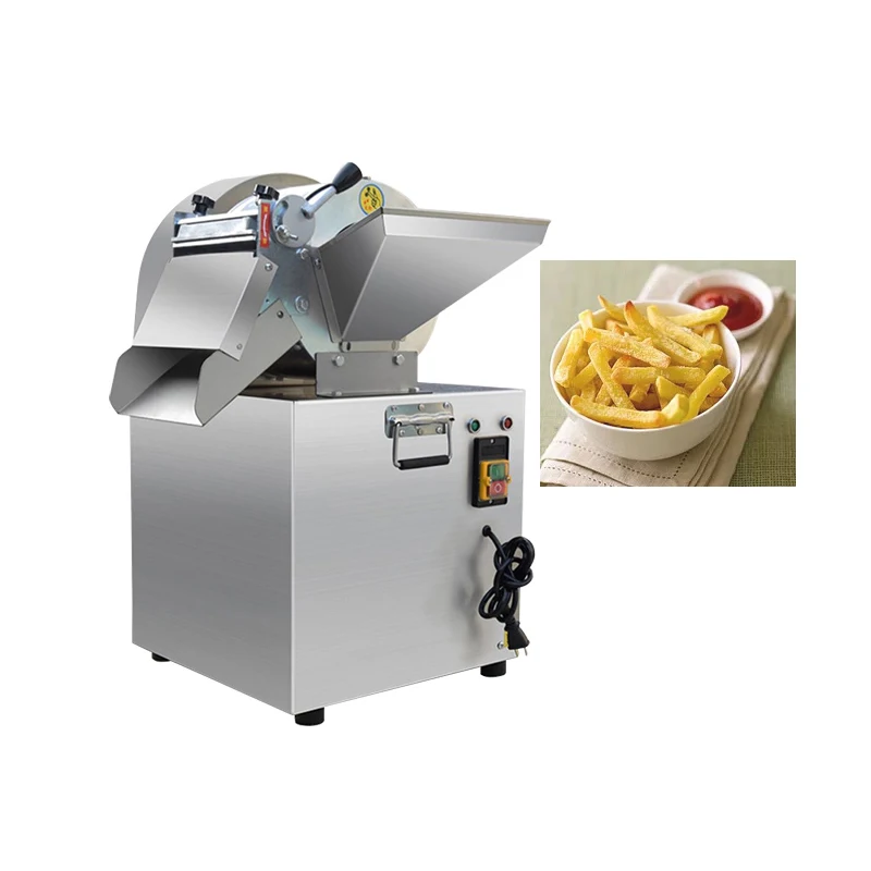 Potato Cutting Machine, Sweet Potato Chips Cutter, French Fries Cutter  Making Machine