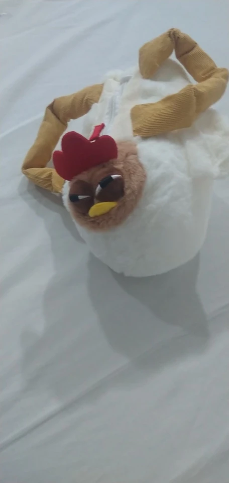Ugly Chicken Plush Handbag photo review