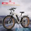 Zgeer F1 48v 2000w ebike full suspension power bicycle with ce 26 inch fat tire hidden dual battery snow beach electric bike 1