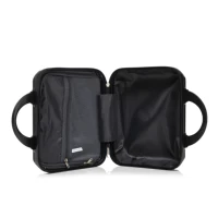Ensemble de bagages à roulettes ABS 2 pièces 14''/19'' avec serrure à combinaison et trousse de toilette 14'' (Noir) 8