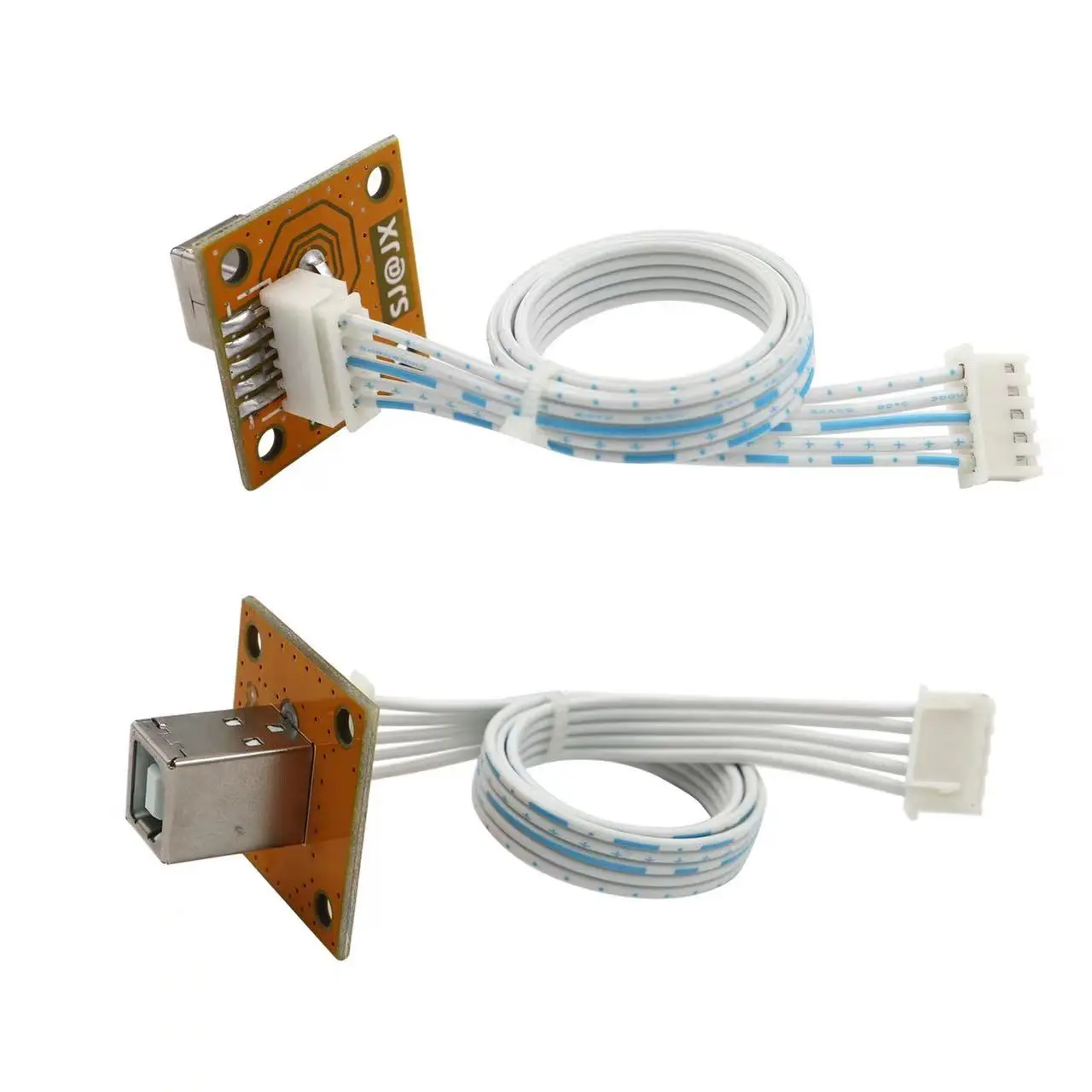 Scheda Di Conversione Pcb Joystick Hitbox Da 5P A Jvs Per Interfaccia Connettore A Stampante Usb-B