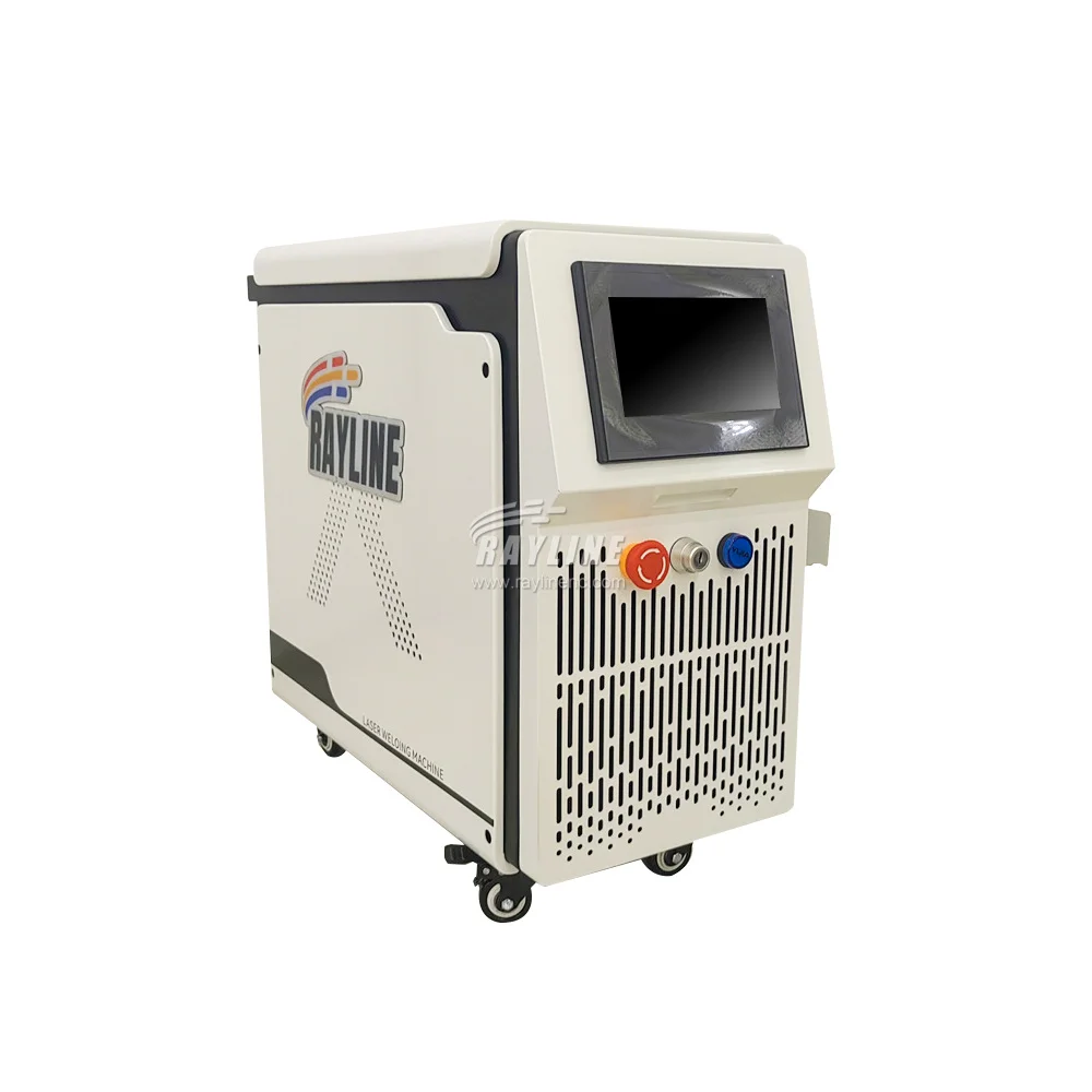 1000W/1500W/2000W Air Cooling White/Black Handheld Fiber Aluminum Metal Laser Welding Machine 3 in 1 Laser Welder Cutter Cleaner